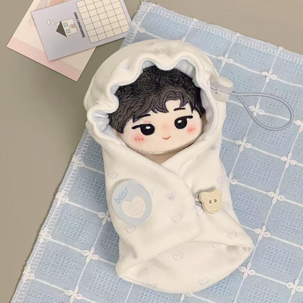 Cloak 10cm Cotton Doll Swaddling Clothes Swaddling Doll Dress Up Set  10cm Cotton Doll