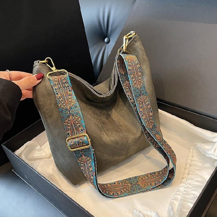 2023 NEW Vintage Shoulder Bag Casual Crossbody Bag for Women Girl Bucket Bag