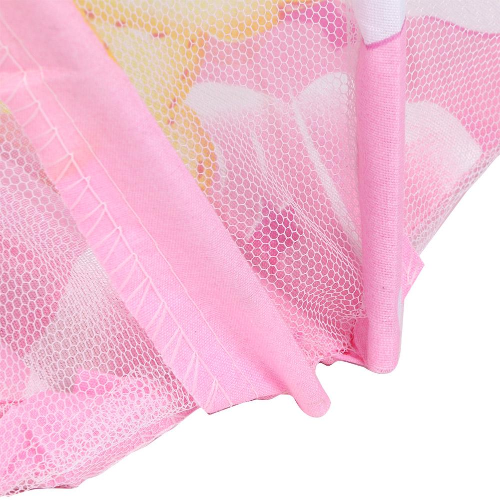 Portable Folding Cute Cartoon Pattern Baby Mosquito Net with Sleeping Pad Pillow