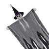 38" Halloween Hanging Witch Decoration, Spooky Scary Flying Skeleton Ghost for Outdoor, Indoor Haunted House Porch Yard Patio Decor