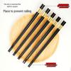 NHZHIW Black Alloy Chopsticks