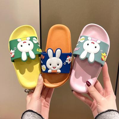 Kinderhausschuhe für Mädchen und Babys, süße Indoor-Kinder zum Baden, rutschfeste, weiche Unterseite, Eltern-Kind-Sandalen für Jungen