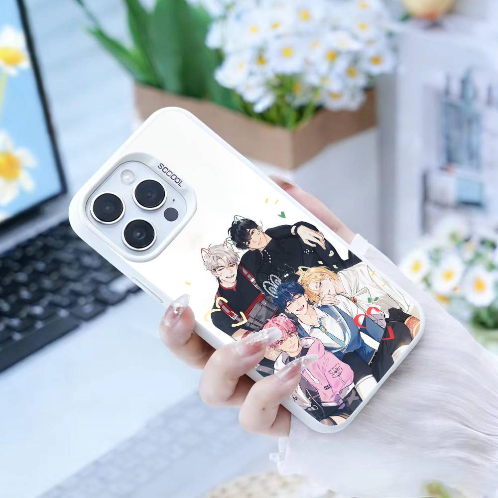 

W-Webtoon-EACE Phone Case For IPhone 16 17 15 14 12 13 Pro Max white Color Shockproof Cover iPhone16se4