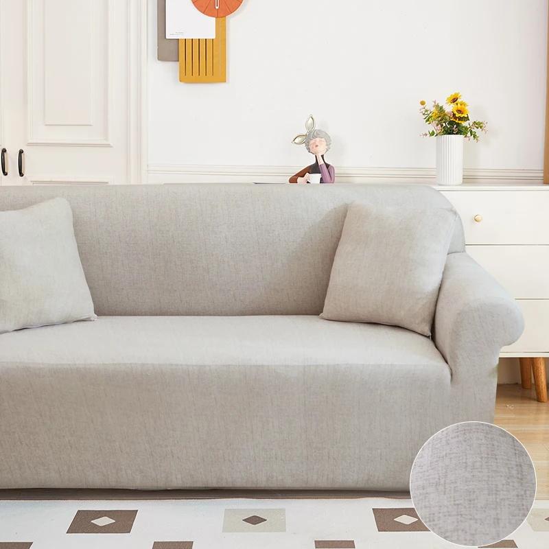 Stretch Couch Cover Non-Slip Sofa Covers For Living Room Sectional Sofa Slipcovers Furniture Protector For Kids Pets Washable