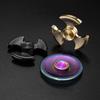 Edelstahl EDC Fidget Spinner Leuchtendes Stressabbau Spielzeug Kreisel Spitze Antistress Gyroskop Dekompression Kinder Mädchen