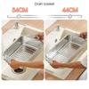 Retractable Vegetables Drain Basket Thickened Kitchen Sink Rack Over Sink Organizer  Kitchen Sink