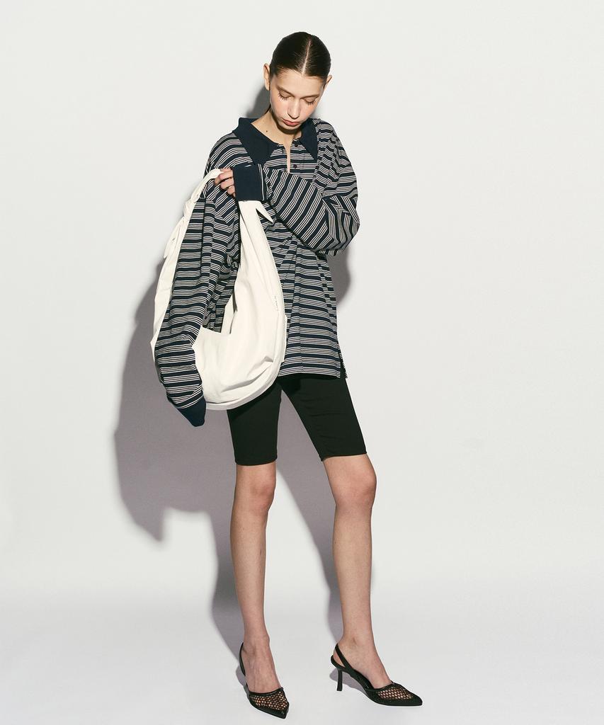 Re Rhee Slouchy Hobo Bag White