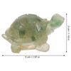 1pc Crystal Turtle Resin Statue For Desk Table Decor Indoor Desk Crystal Ornament Home Office Feng Shui Ornament Animal