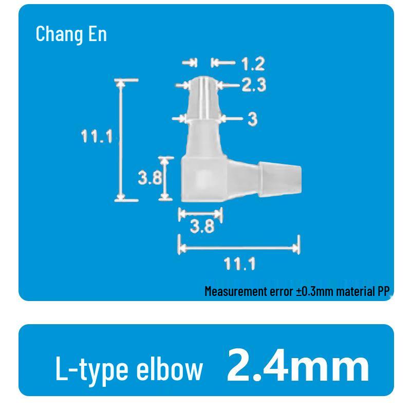 Plastic 90° Hose Connector Elbow Barb