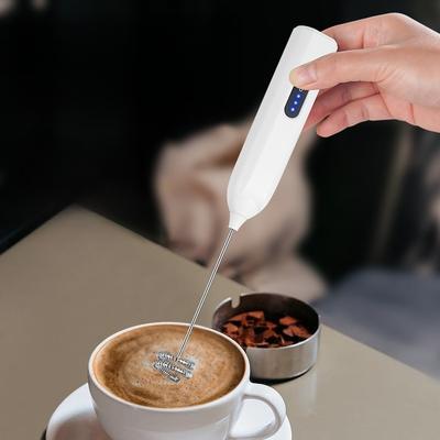 Electric Egg and Milk Frother Mini Milk Foam Stirring Stick for Coffee