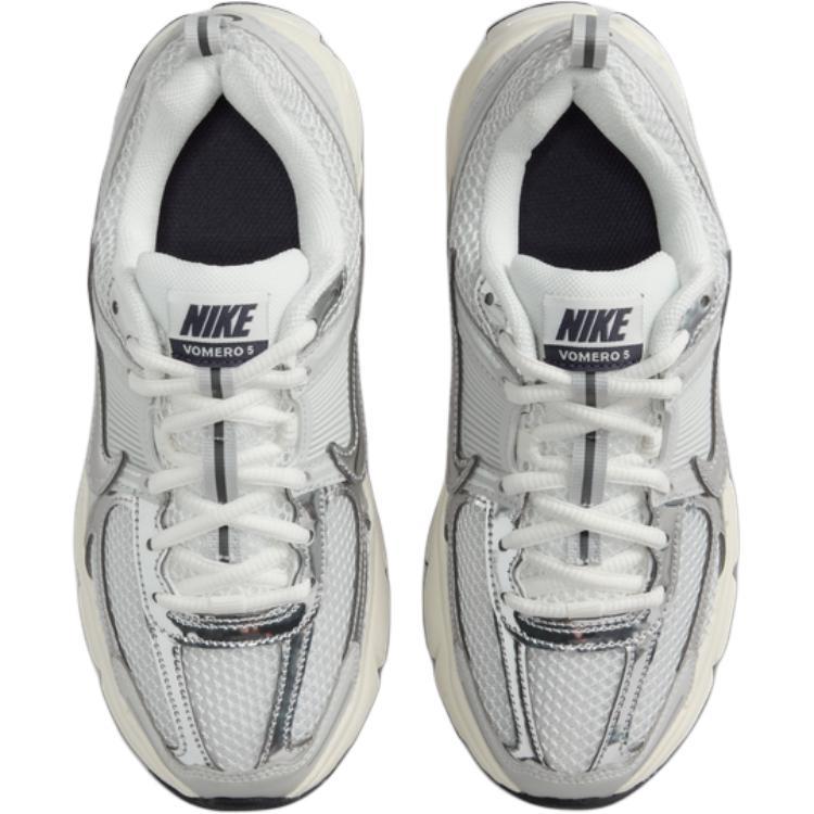Nike Vomero 5 GS Photon Dust Chrome Kids Sneakers White Gridiron Sail IM9467-001