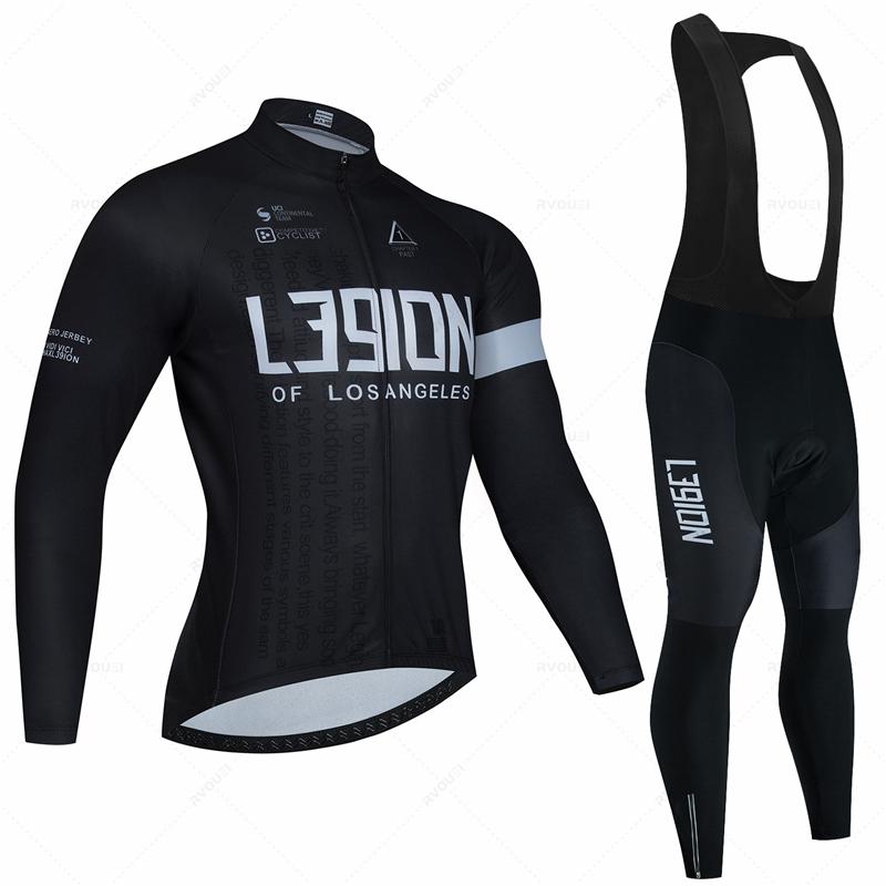 2026 Ademend Wielrenpak Set Heren Lente Sport Wielertrui Herfst Mtb Fietskleding Zomer Lange Mouw Triathlon Mountainbike Koersbroek Set