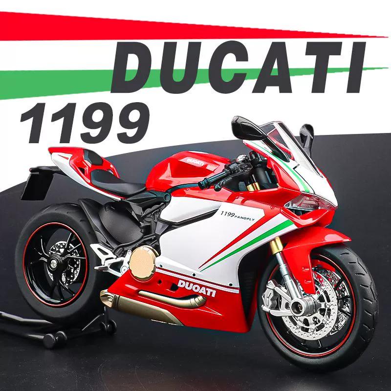 1/12 Metal Die Cast Ducati 1199 Panigale S Motorcycle Model with Display Base Collection Home Ornament Boy Gift