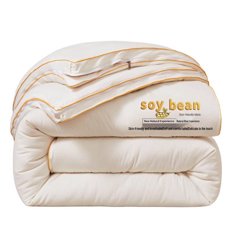 

Muji Pearl White All-Season 2-in-1 Soybean Fiber Zippered Duvet 200x230cm