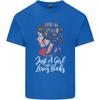 A Girl Who Loves Books Bookworm Reading Unisexs Light Cotton TShirt
