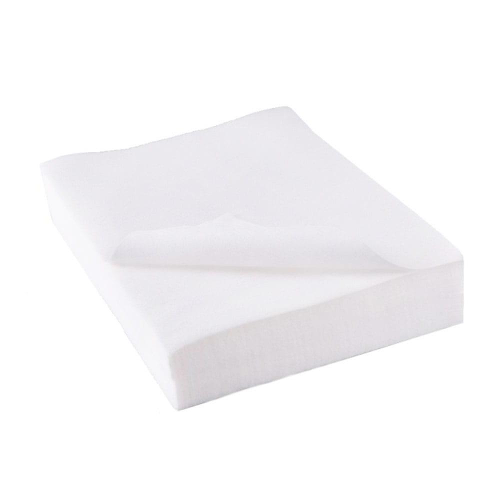 Smooth Nonwoven Cosmetic Wipes White 25cm X 38cm 100 Pcs