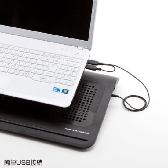 Sanwa Supply Notebook Cooler Pad TURBO (with Function) TK-CLN19U