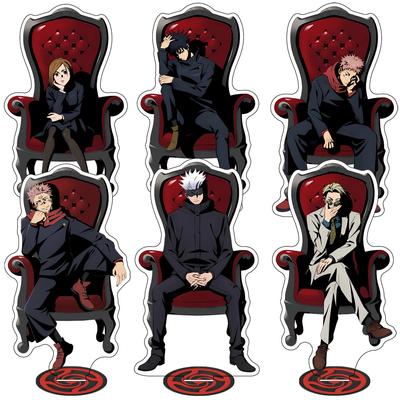 Supporto in Acrilico Modello 15cm Jujutsu Kaisens Choso Satoru Gojo Fushiguro Toji Geto Suguru Carino e Affascinante Bottiglia Cartoon Inumaki Toge Decorazione