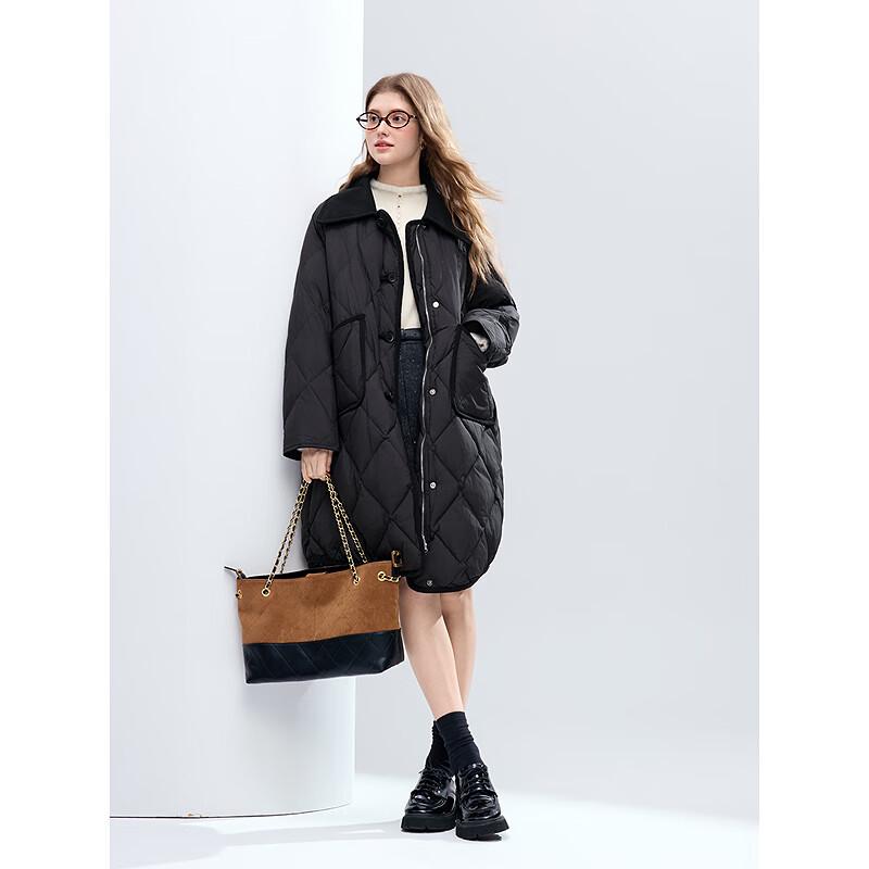 BETU Women's Faux Mink Trim Sweater
