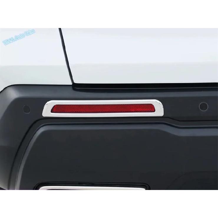 ABS Chrome Rear Fog Light Cover Bumper Reflector Trim Decoration Frame Exterior Accessories For Honda CR-V CRV 2024 2025