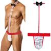 G-String Underwear Lingerie Men Thong Waiter Costume