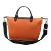 Longchamp Le Pliage Energy Logo Embossed Recycled Polyamide Canvas Dumpling Bag Medium Women Shoulder Bag Ochre 1515HSR003