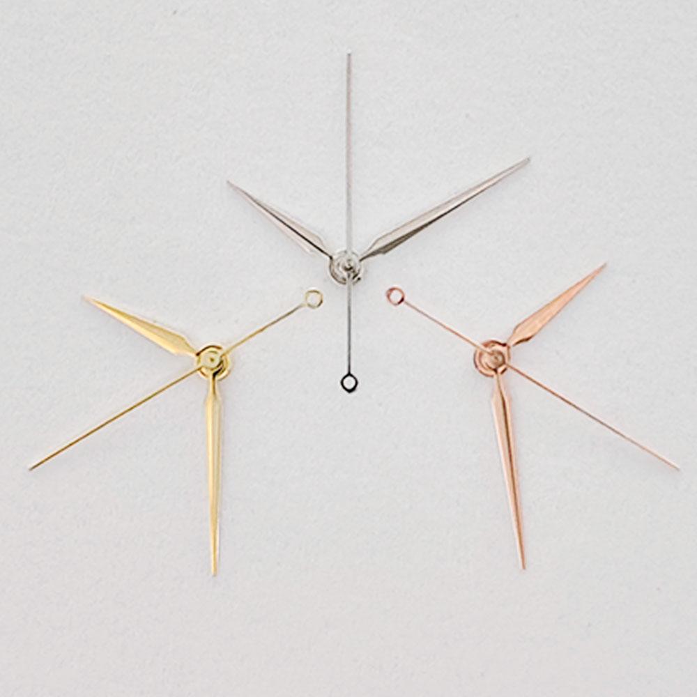 NH35 Watch Hands NH35A NH36 7S36 4R36 No Luminous Diamond Polished Pointers Gold Silver Rose Gold for Seiko Part Needle
