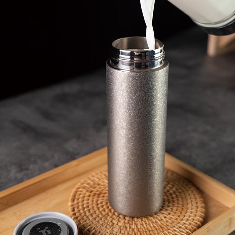Kobach 420ML Smart Temperature Display Titanium Insulated Mug
