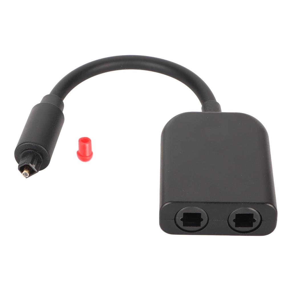 Optisk splitter 1 inn 2 ut Hann til hunn 6-kjerners optisk fiber lydkonverter for PS3 for Xbox