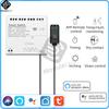DC 7-32V Tuya Smart WiFi 4 Channel Relay With Temperature Humidity Sensor Passive Dry Contact Switch Alexa Alice Compatible