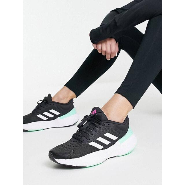 

Черно-зеленые кроссовки adidas Running Response Super 3.0
