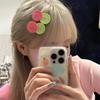 Lovely Candy Color Hair Clip Cute Button Hairpins Barrettes Sweet Hair Side Clip Hair Accessory for Kids Teens Girls