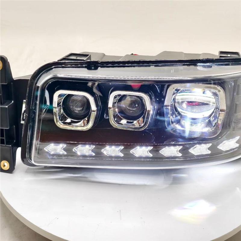 Tri-Lens LED Laser Headlight for Howo TX Shacman Dump Truck G5S/TGA - Super Bright