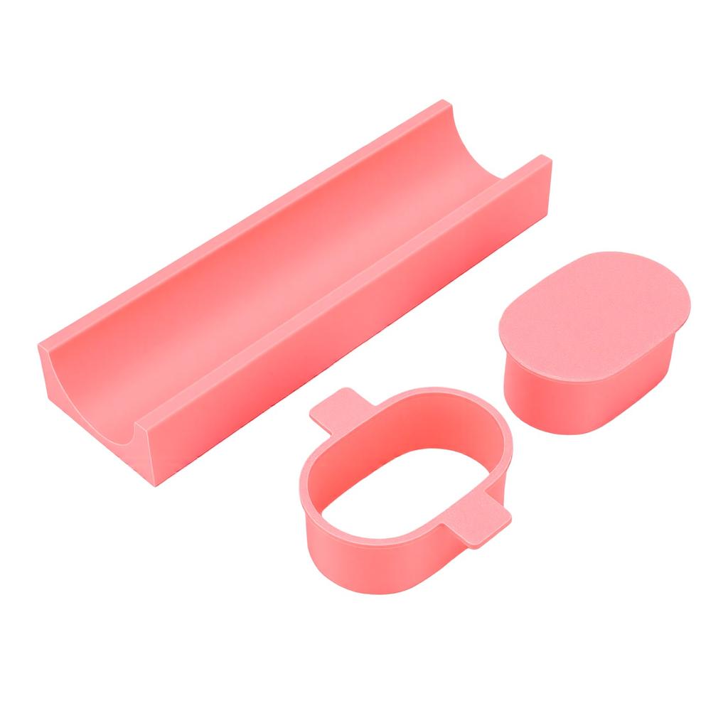Cakesicle Mold Set Reusable Easy Demolding Cake Pop Mold Kit for Home Baking Birthday Parties Pink