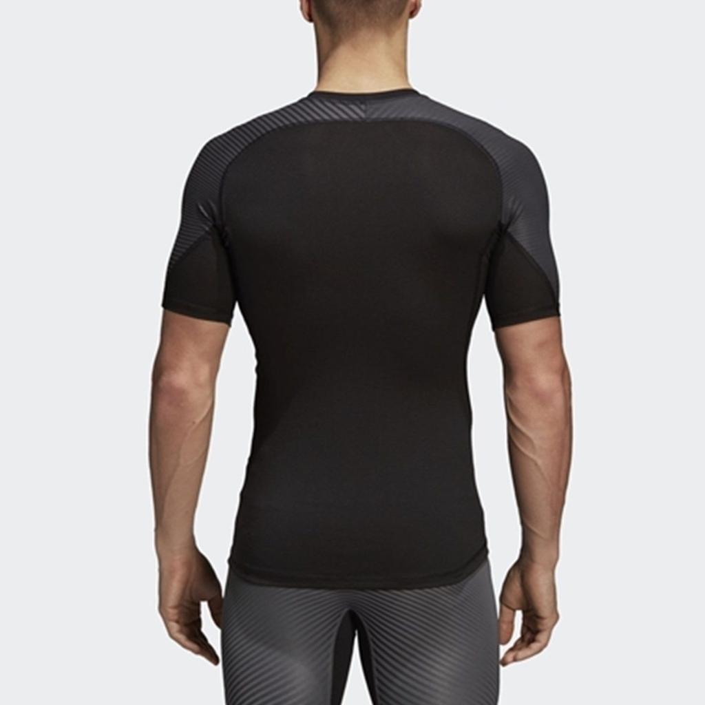 Adidas T Shirts Men's Black Crew Neck Moderate Straight Fit CF7243