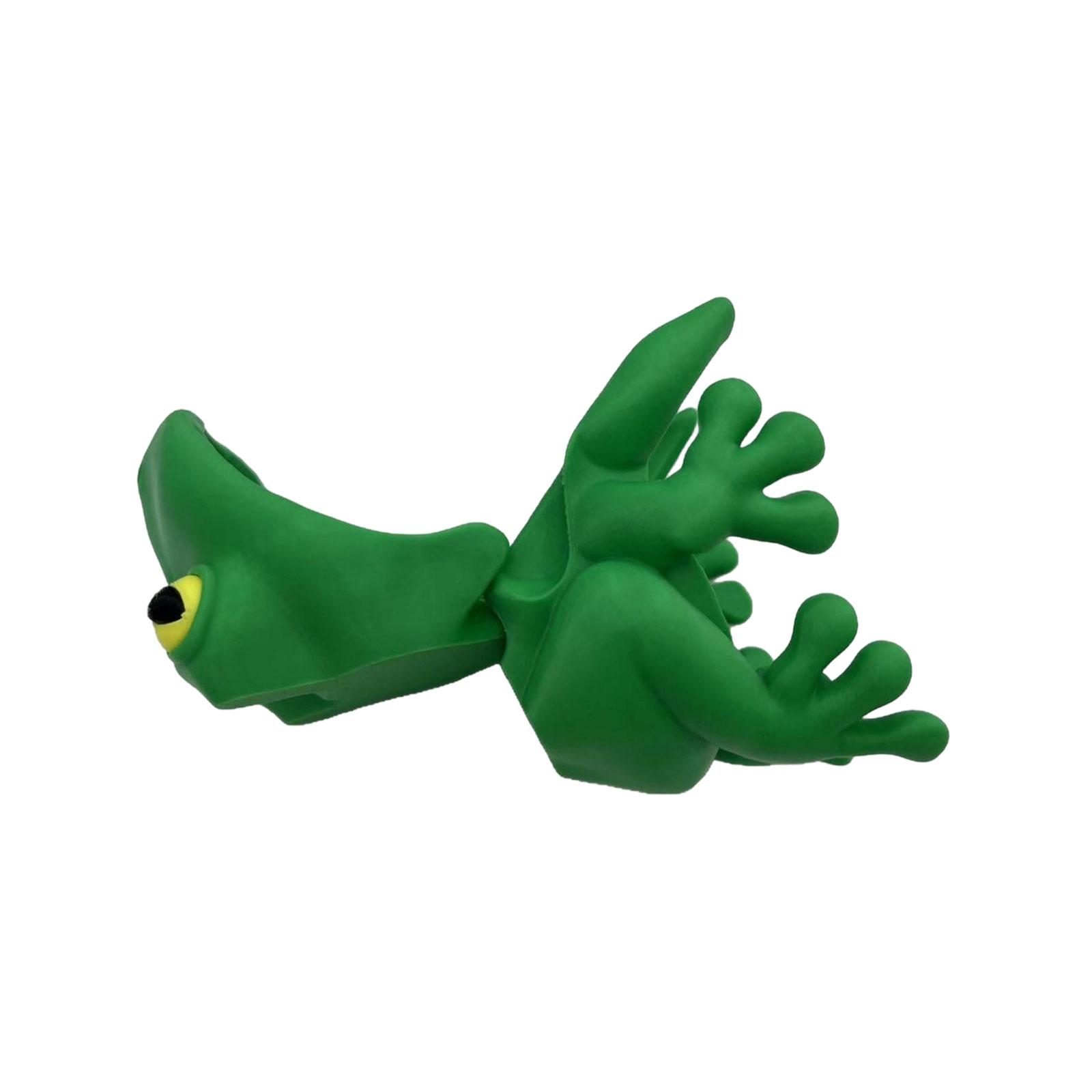 

Reusable Frog Shape Can Lid Seal Cover for Soda Beer Bottles Leak Proof Flexible Silicone Material Fits Standard Can Sizes One Size