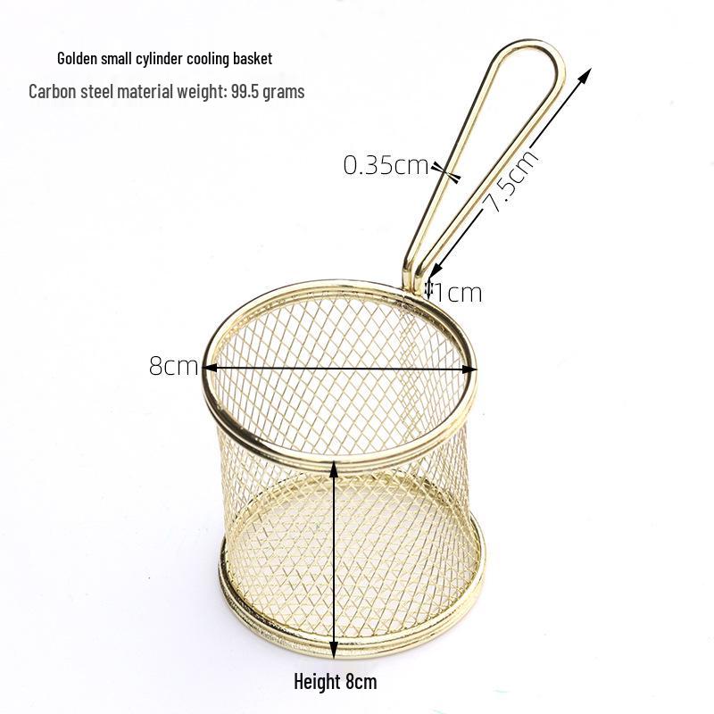 Kreativní talíř na ovoce a košík na hranolky ve tvaru lodičky, chladicí mřížka