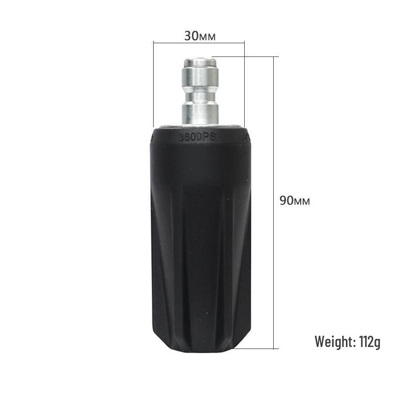 Rotating High-Pressure Water Gun Lotus Nozzle for Cleaning