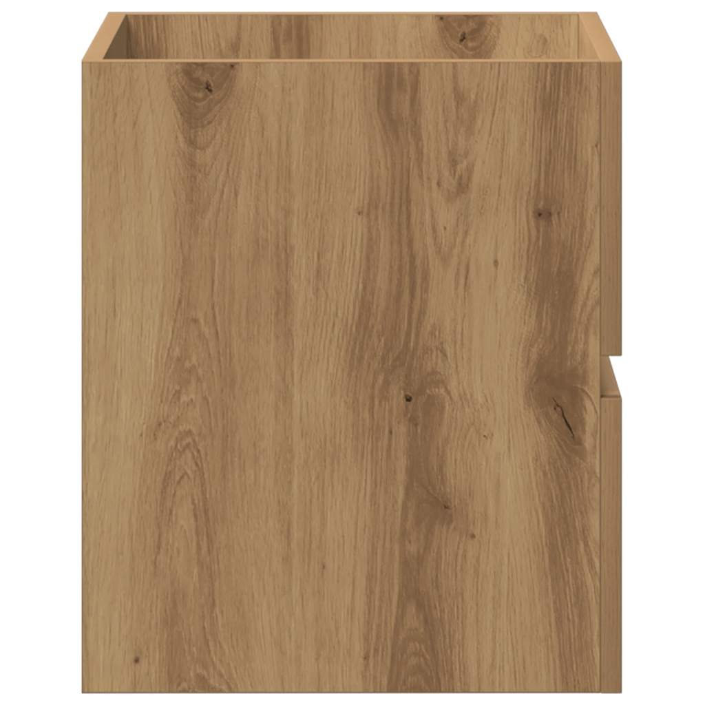 Artisan Oak Washbasin Cabinet 41 X 38.5 X 45 Cm Particleboard