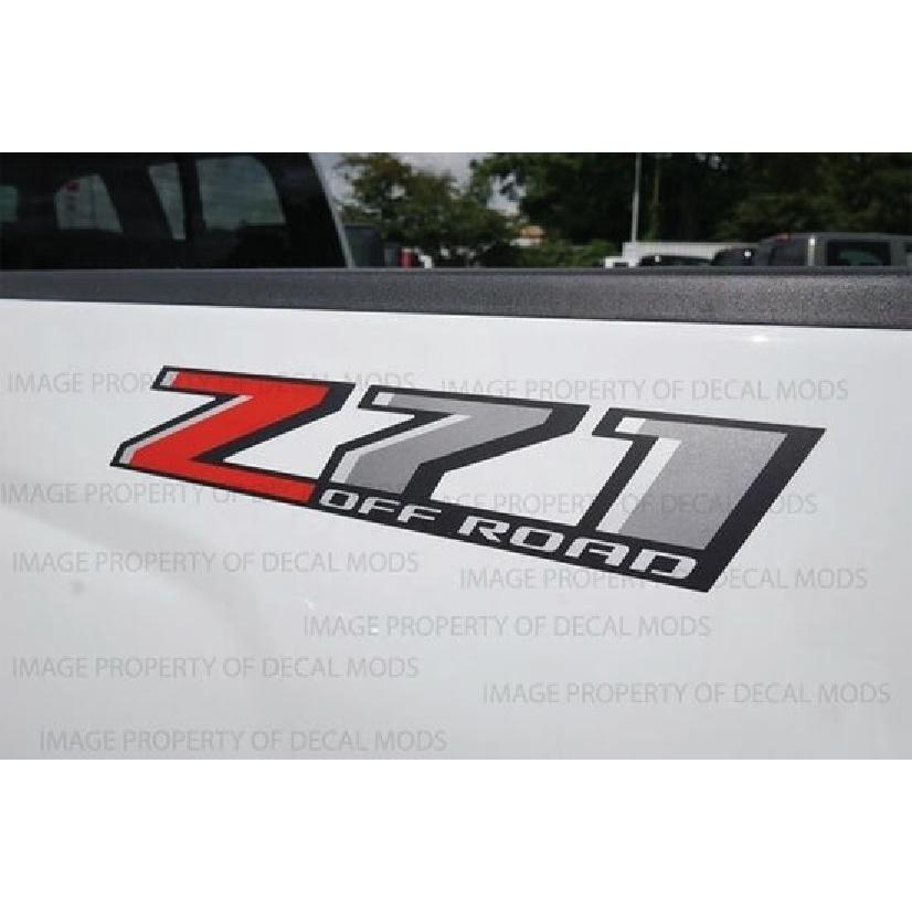 set of 2: 2018 Z71 Off Road Decals F18 stickers Chevy Silverado GMC Sierra FG7J0
