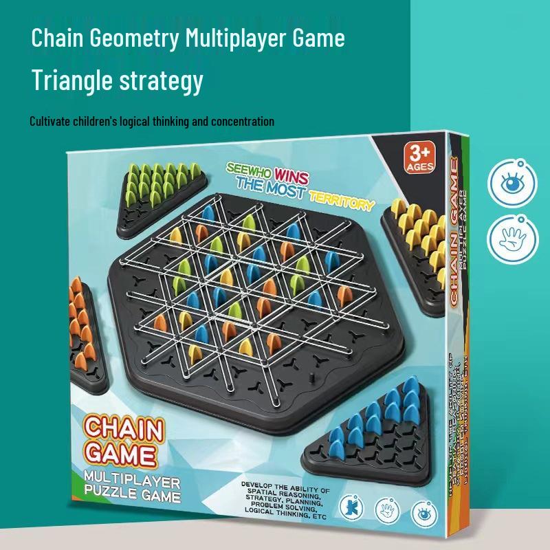 Cross-Border Chain Chess: Interactive Parent-Child Game To Boost Children's Logical Thinking