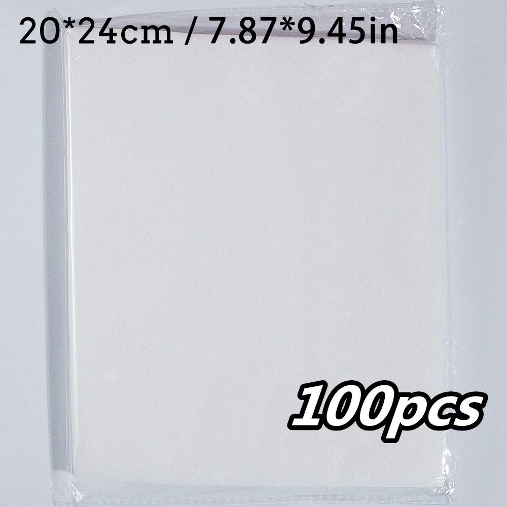 

100 шт. бумажный фильтр для пылесоса для ногтей, сменный фильтр для пылесоса для ногтей, ультратонкая ткань, хлопок розовый