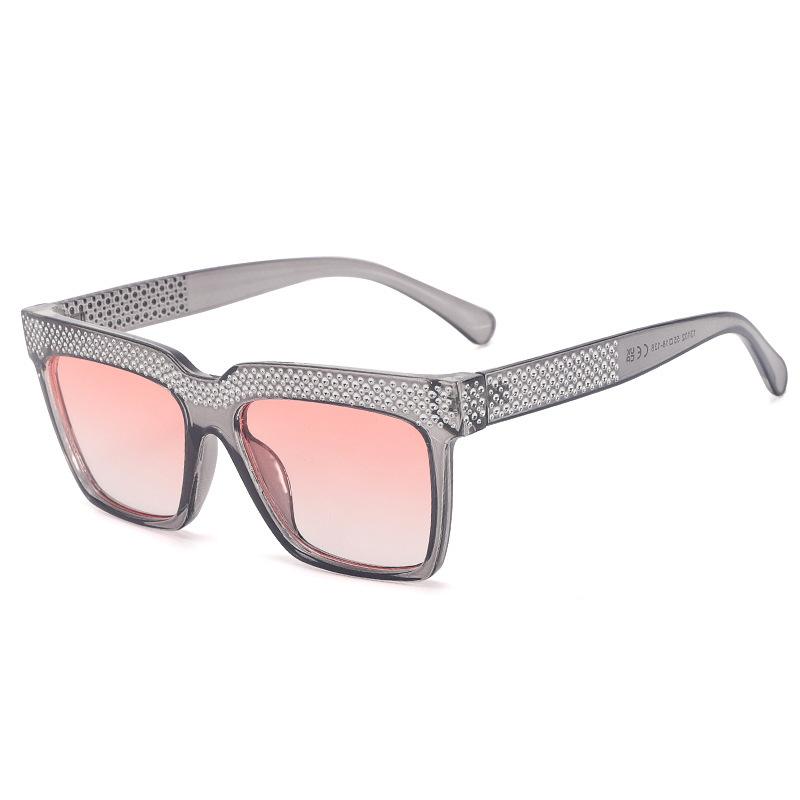 JYL TS Sunglasses Triangle Rivet Hip-hop Decor/13102