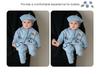 Autumn & Spring Baby Knitted Romper - Infant & Toddler Full Moon Outfit