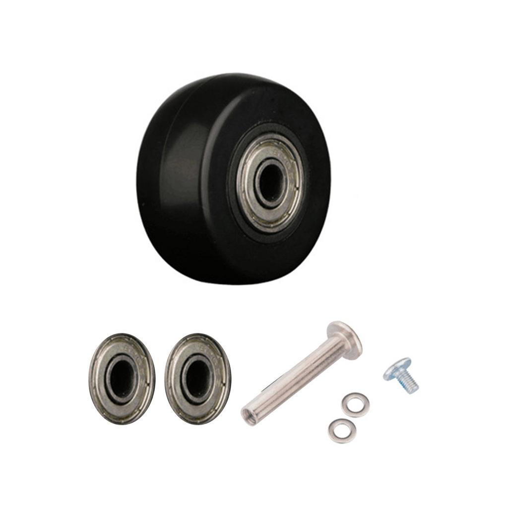 Suitcase Wheels Trolley Case Luggage Wheels Flexible Luggage Suitcase Swivel Wheels Mute Suitcase Replacement Wheels