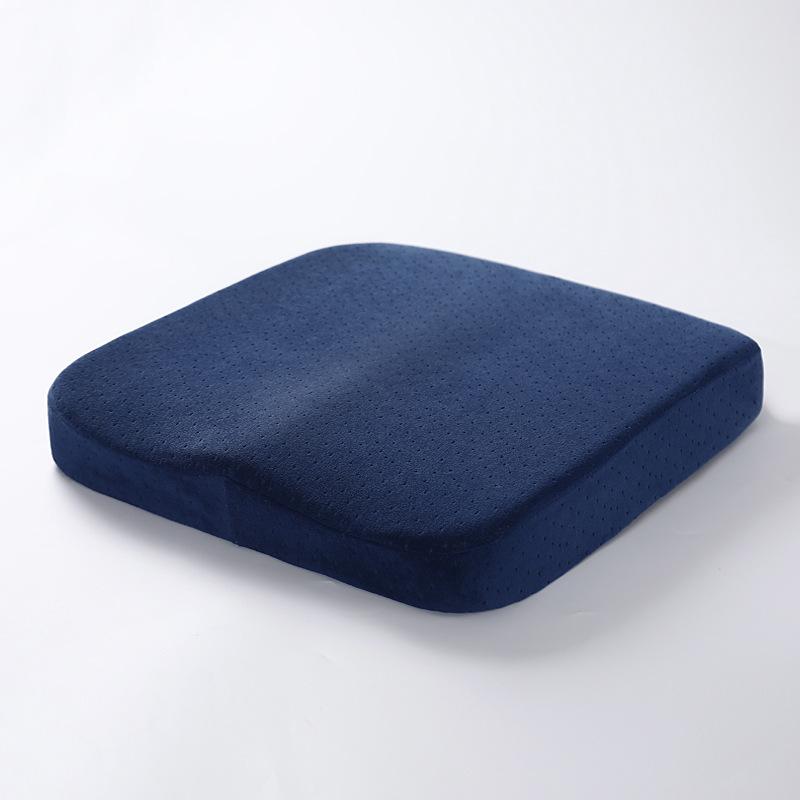 Ergonomic Memory Foam Office Cushion Anti Hemorrhoid Cushion Chair Cushion Tailbone Pillow Car Seat Cushion Washable Pillowcase