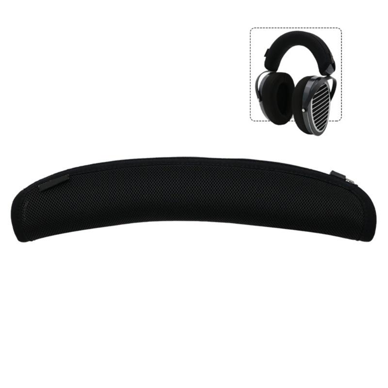 Headband Cover for Edition XS Headphone Headband Breathable Mesh Cloth Zippers Head Beam Cover Replacement Part
