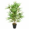 Vidaxl Artificial Bamboo, 368 Leaves, 80 Cm, Green