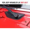 Front Windshield Wiper Base Trim Cover for Jeep Wrangler JK & Unlimited 2007-2018 (Black)