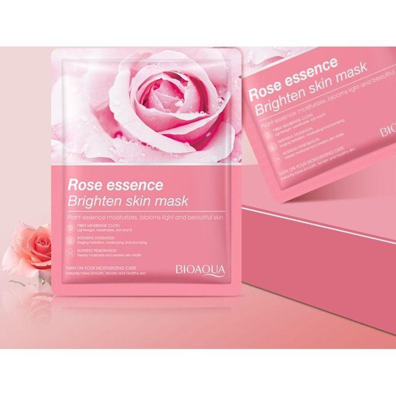 BIOAQUA - Rose Essence Brighten Skin Mask